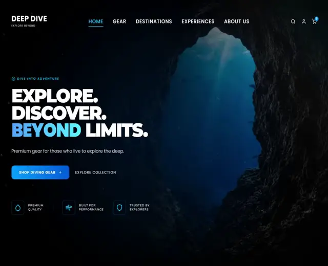 DeepDive Hero