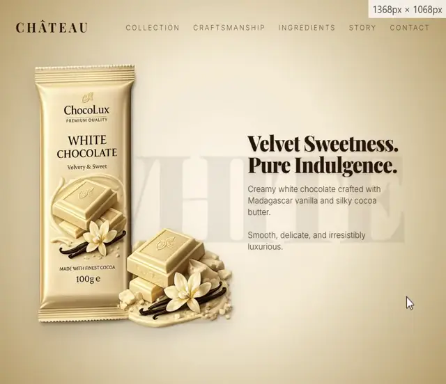 Luxury chocolate