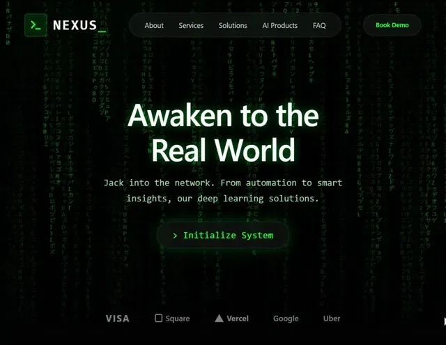 Matrix Cyberpunk Animation